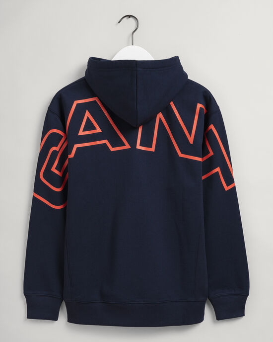 Relaxed Fit Retro Logo hoodie